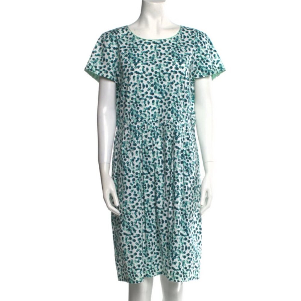 Lafayette 148 Animal Print Dress Size 10
